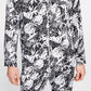 Pijama de cetim estampado masculino INC International Concepts, preto, tamanho extragrande