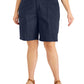 Shorts feminino Karen Scott azul tamanho 24W
