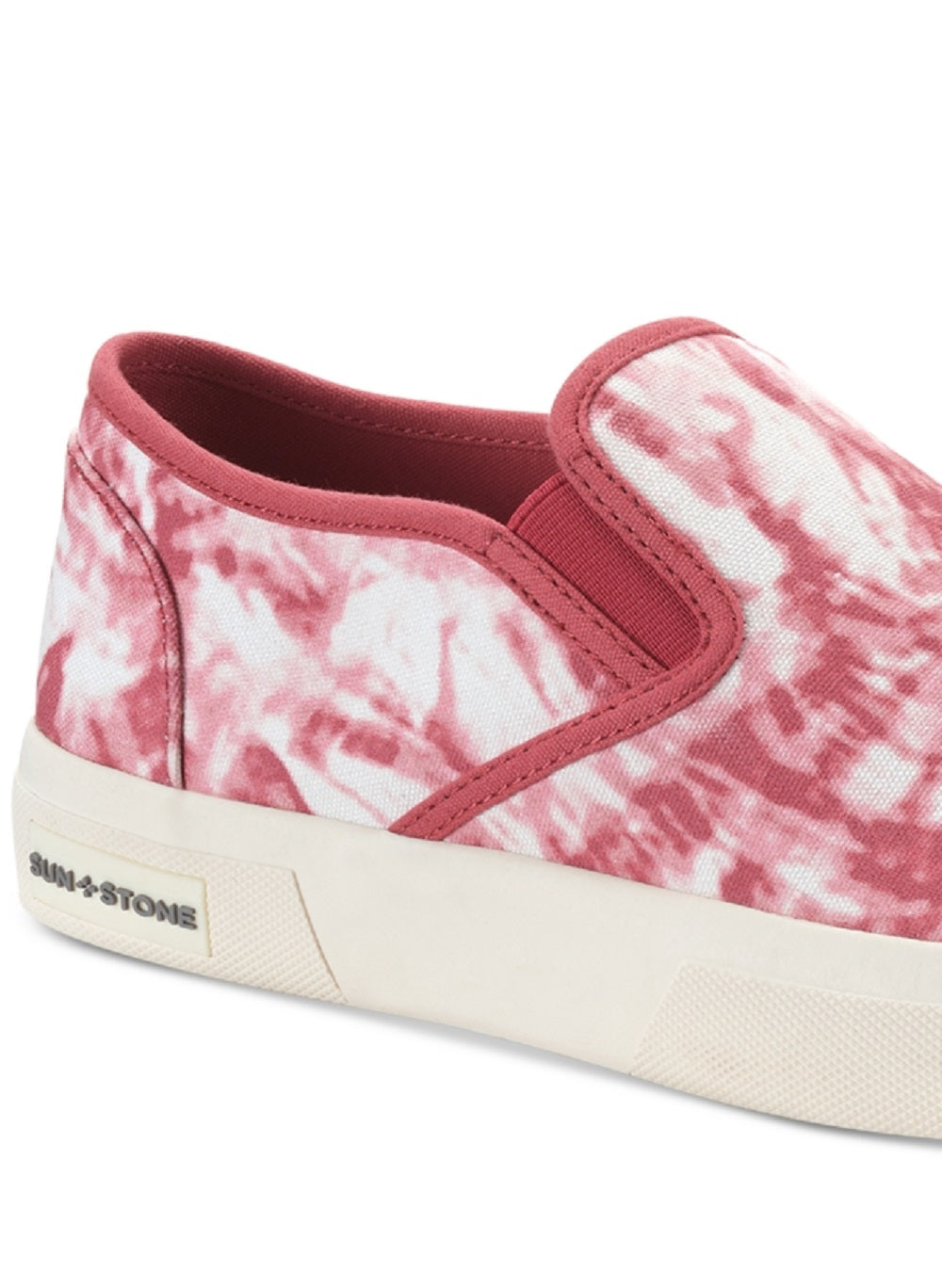 Tênis masculino Sun + Stone Reins Slip On Vermelho