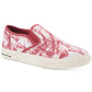 Tênis masculino Sun + Stone Reins Slip On Vermelho