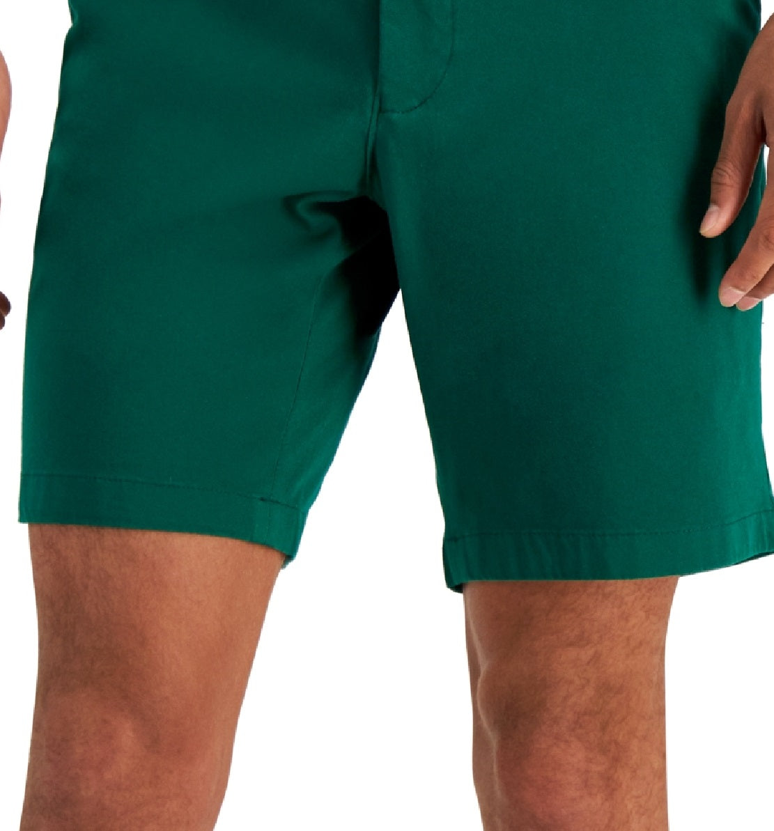Shorts Club Room Masculino Regular Fit 9 4 Way Stretch Verde Tamanho 40