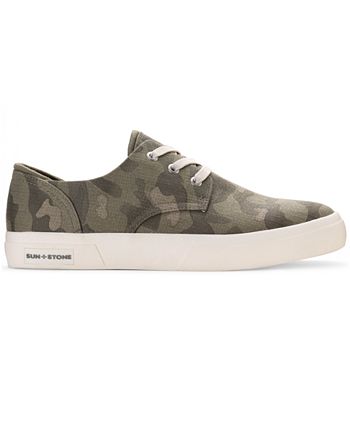 Tênis masculino Sun + Stone Kiva com cadarço Core, verde, tamanho 8 M