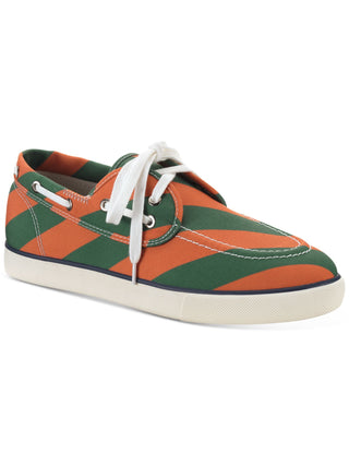 Sapatos náuticos masculinos Royce Club Room, verdes, tamanho 7,5 m