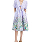 Vestido feminino com recorte estampado, roxo, tamanho grande, da INC International Concepts