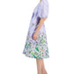 Vestido feminino com recorte estampado, roxo, tamanho grande, da INC International Concepts