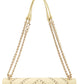 INC International Concepts Ajae Chevron Crossbody feminino amarelo tamanho regular