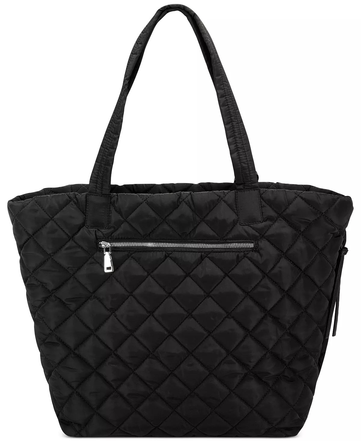 Bolsa Tote Acolchoada Extra de Nylon Breeah Feminina da INC International Concepts, Preta, Tamanho Regular