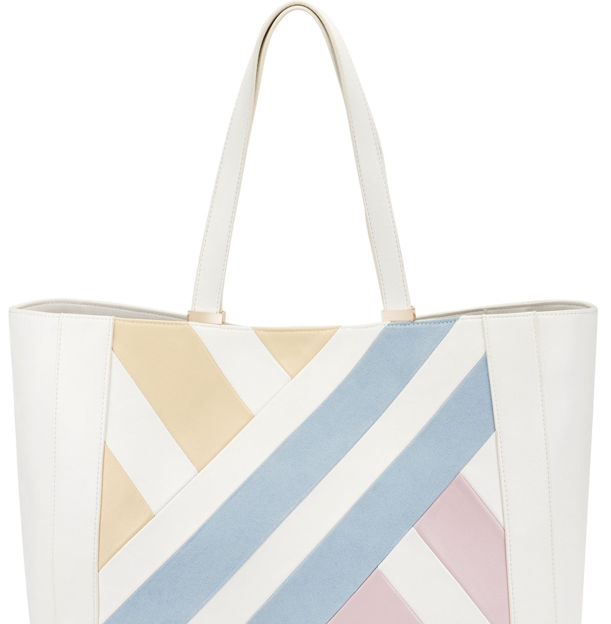 Bolsa Tote Michaelaa Acolchoada Feminina INC International Concepts Branca Tamanho Regular