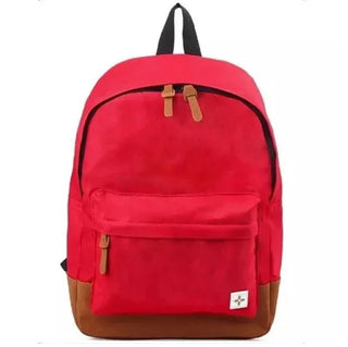 Mochila Riley Colorblocked Masculina Sun + Stone Vermelha Tamanho Regular