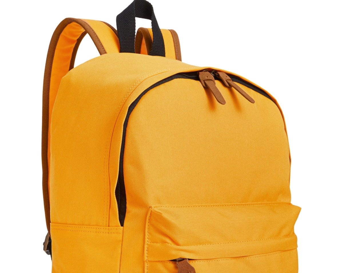 Mochila Riley Colorblocked Masculina Sun + Stone Amarela Tamanho Regular