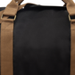 Bolsa de viagem conversível de lona masculina Sun + Stone, preta, tamanho regular