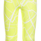 Legging Capri com Estampa Geo para Meninas ID Ideology Big Girl, Verde, Tamanho X-Grande