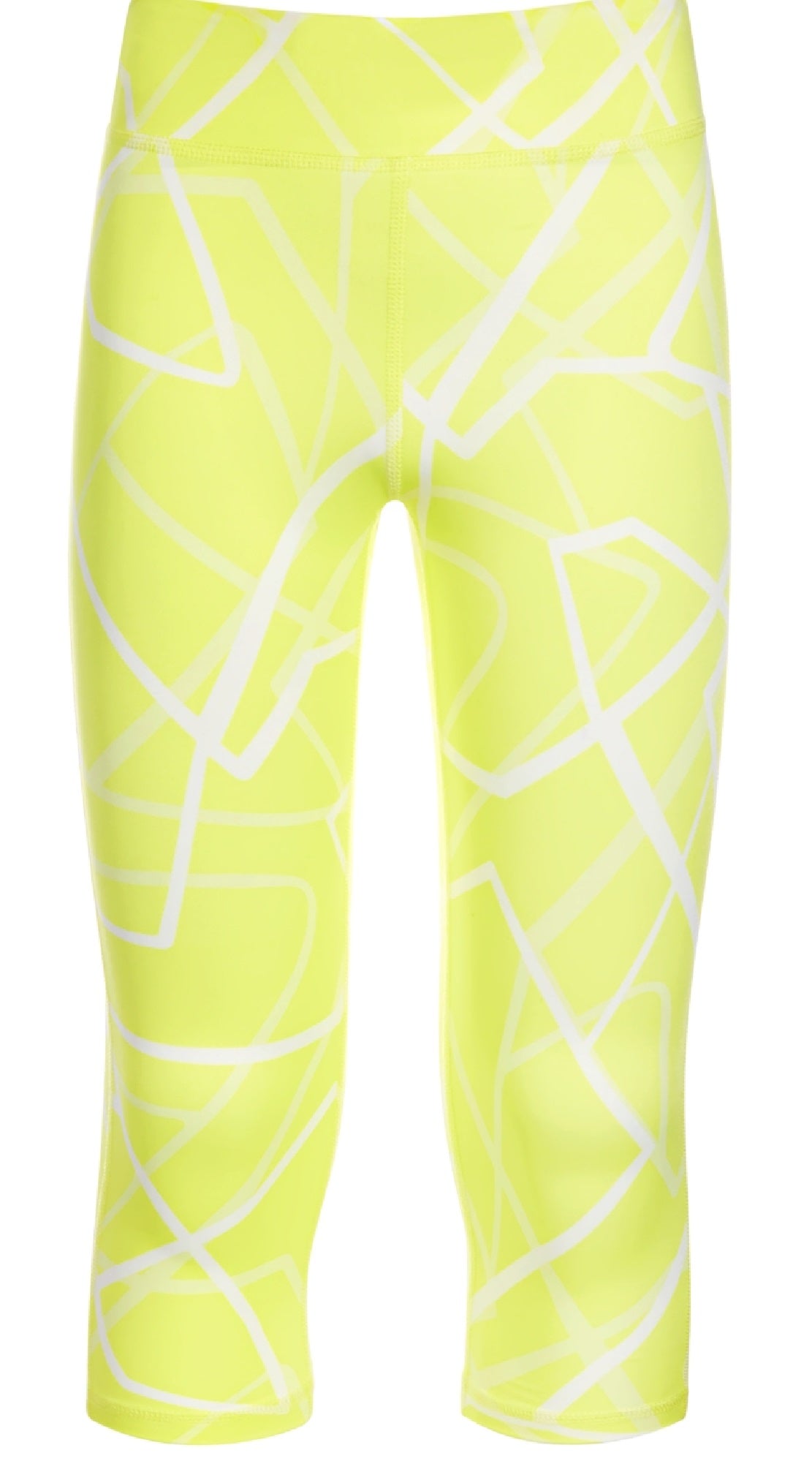 Legging Capri com Estampa Geo para Meninas ID Ideology Big Girl, Verde, Tamanho X-Grande