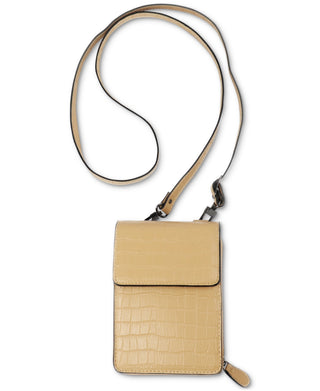 Bolsa transversal masculina INC International Concepts, tamanho regular, marrom