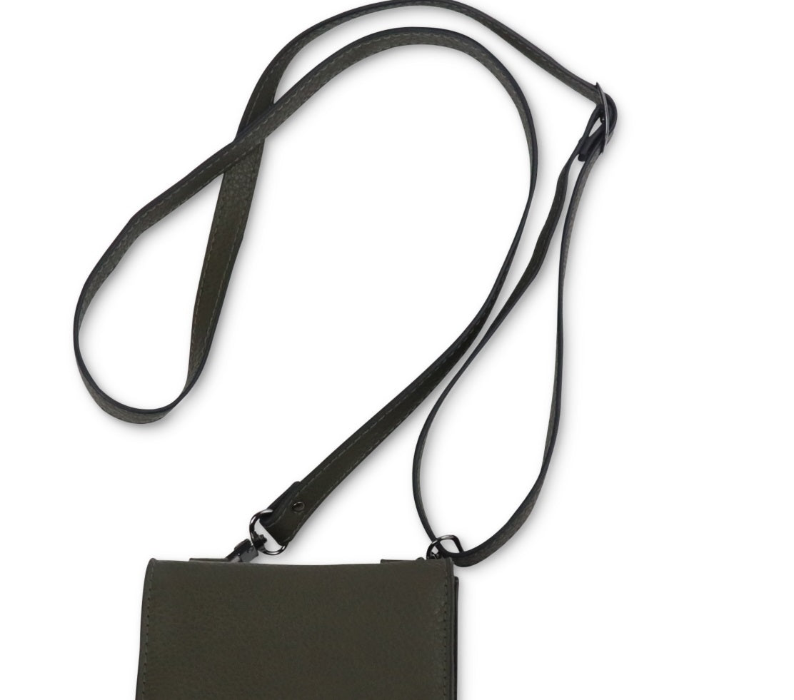 Bolsa transversal masculina INC International Concepts, verde, tamanho regular