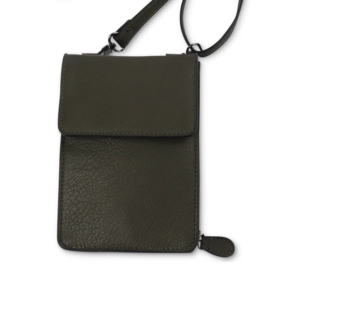 Bolsa transversal masculina INC International Concepts, verde, tamanho regular