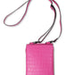 Bolsa transversal masculina INC International Concepts, tamanho regular, rosa