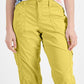 Calça Capri Cargo Feminina Style &amp; Co Amarela Tamanho 14