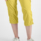 Calça Capri Cargo Feminina Style &amp; Co Amarela Tamanho 14