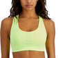 Sutiã esportivo feminino ID Ideology Performance de médio impacto amarelo