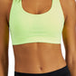 Sutiã esportivo feminino ID Ideology Performance de médio impacto amarelo
