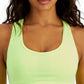 Sutiã esportivo feminino ID Ideology Performance de médio impacto amarelo