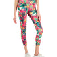 Leggings femininas ID Ideology com bolso lateral tropical, rosa, tamanho grande