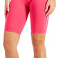ID Ideology Shorts de ciclismo feminino de compressão de cintura alta 10, rosa, tamanho extragrande