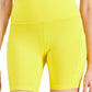 ID Ideology Shorts de Ciclismo de Compressão 7 Feminino Amarelo