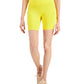 ID Ideology Shorts de Ciclismo de Compressão 7 Feminino Amarelo
