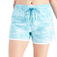 Shorts de corrida feminino ID Ideology azul tamanho X-S