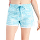 Shorts de corrida feminino ID Ideology azul tamanho grande