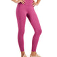 ID Ideology Leggings femininas de compressão com bolso, comprimento total, roxas, tamanho pequeno e pequeno