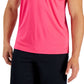 Camisa polo masculina ID Ideology Interlock Performance rosa tamanho XX-G