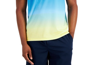 Camiseta masculina ID Ideology Ombre Azul Tamanho 48