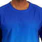 Camiseta masculina ID Ideology Ombre azul tamanho XXX-G