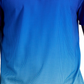 Camiseta masculina ID Ideology Ombre azul tamanho XXX-G