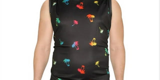 Camiseta regata masculina Ideology Big &amp; Tall Performance Active preta tamanho 3X