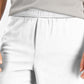 ID Ideology Shorts de malha masculino, branco, tamanho extragrande