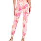 ID Ideology Leggings de compressão femininas com bolso lateral e pétalas 7/8 rosa tamanho grande