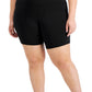 Shorts de ciclismo feminino ID Ideology preto tamanho 1X