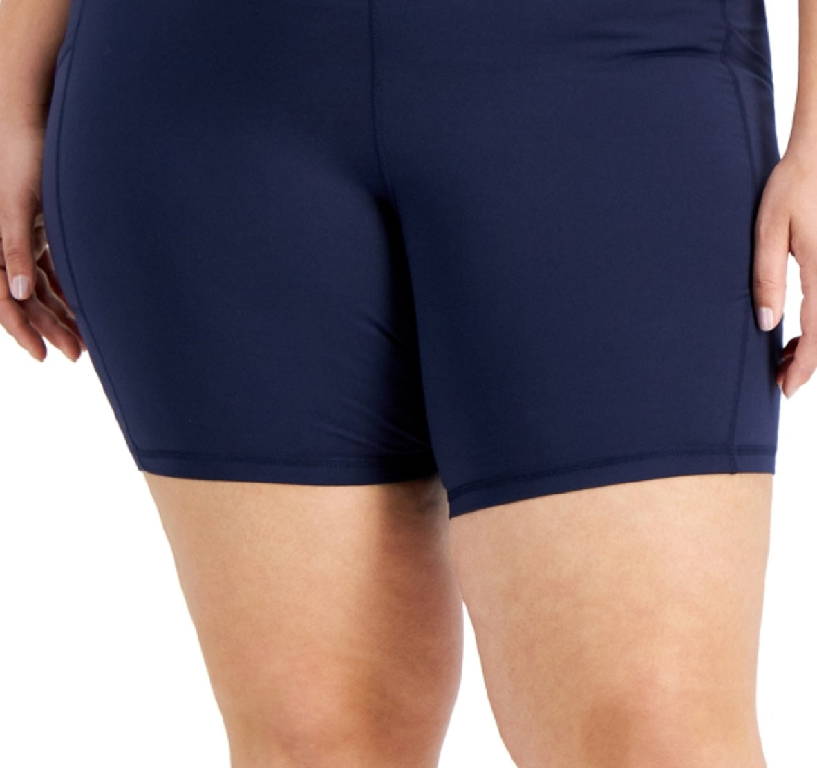 Shorts de ciclismo feminino ID Ideology azul tamanho 1X