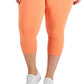 Leggings Cropped Femininas ID Ideology Laranja Tamanho 3X