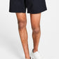 INC International Concepts Shorts Masculino Chambray 7 Inseam Frente Lisa Preto Tamanho 36