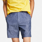 Shorts masculinos de cambraia da INC International Concepts, azul, tamanho 32