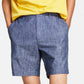Shorts masculinos de cambraia da INC International Concepts, azul, tamanho 36