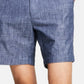 Shorts masculinos de cambraia da INC International Concepts, azul, tamanho 36