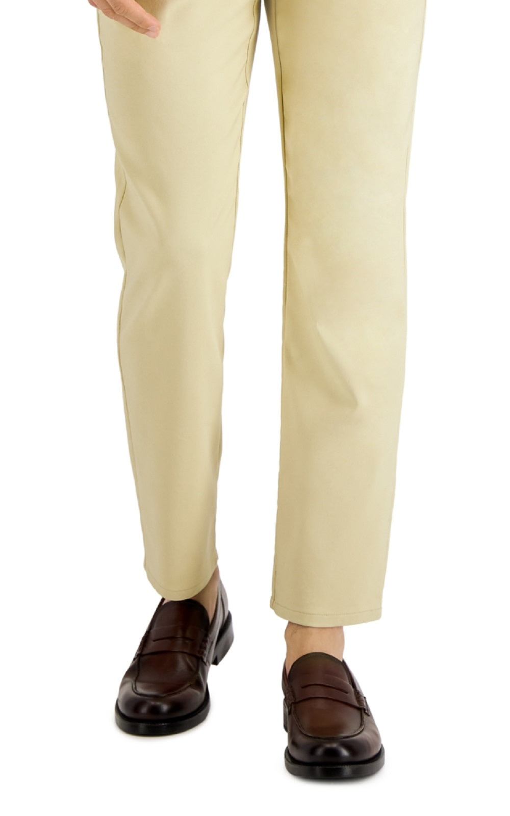 Calça Tech Masculina Alfani Marrom Tamanho 34X30