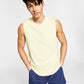 Pijama masculino Sun + Stone Sun Washed Knit Regata amarela tamanho grande
