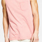 Pijama masculino Sun + Stone Sun Washed Knit Regata Laranja Tamanho Médio